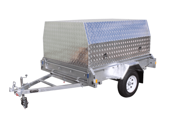 6 X 4 Box Trailer tradesman top trailer
